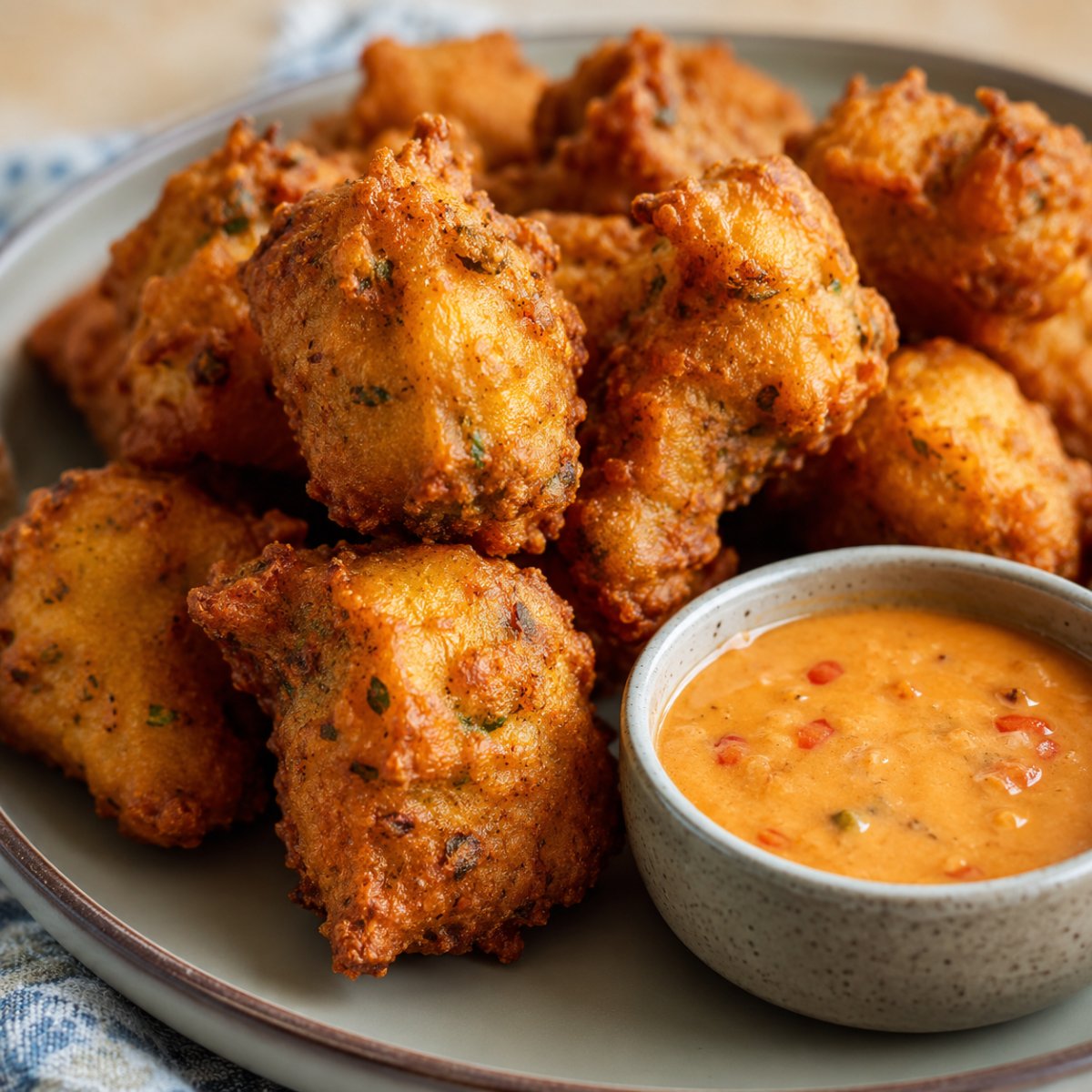 Accras au air fryer : croustillants et moelleux