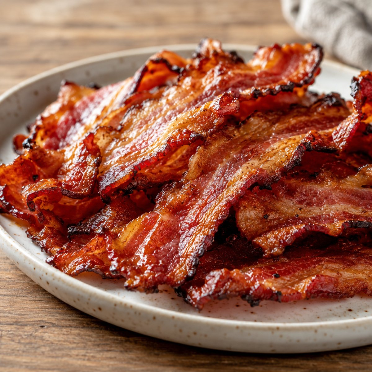 Bacon au air fryer : croustillant en 10 minutes
