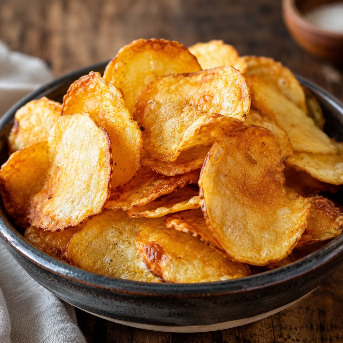 Chips au air fryer : maison, fines et croustillantes
