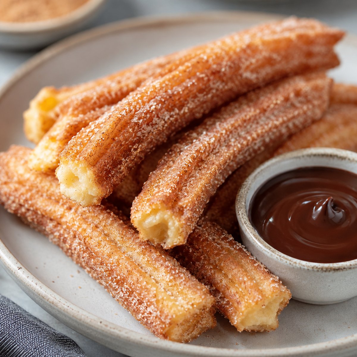 Churros au air fryer : croustillants sans friture