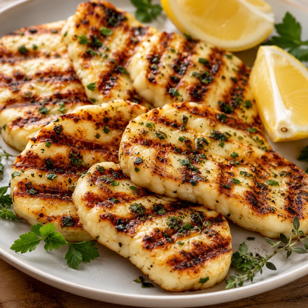 Halloumi au air fryer : croustillant et fondant