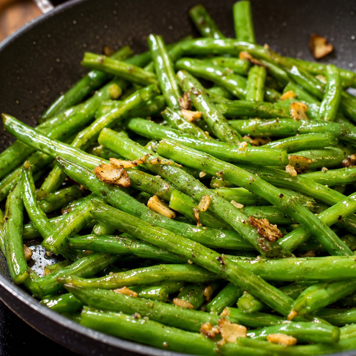 Haricots verts au air fryer : croquants en 10 min