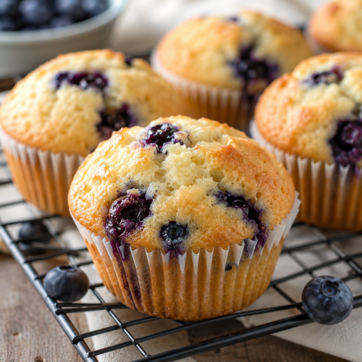 Muffins au air fryer : moelleux en 15 minutes