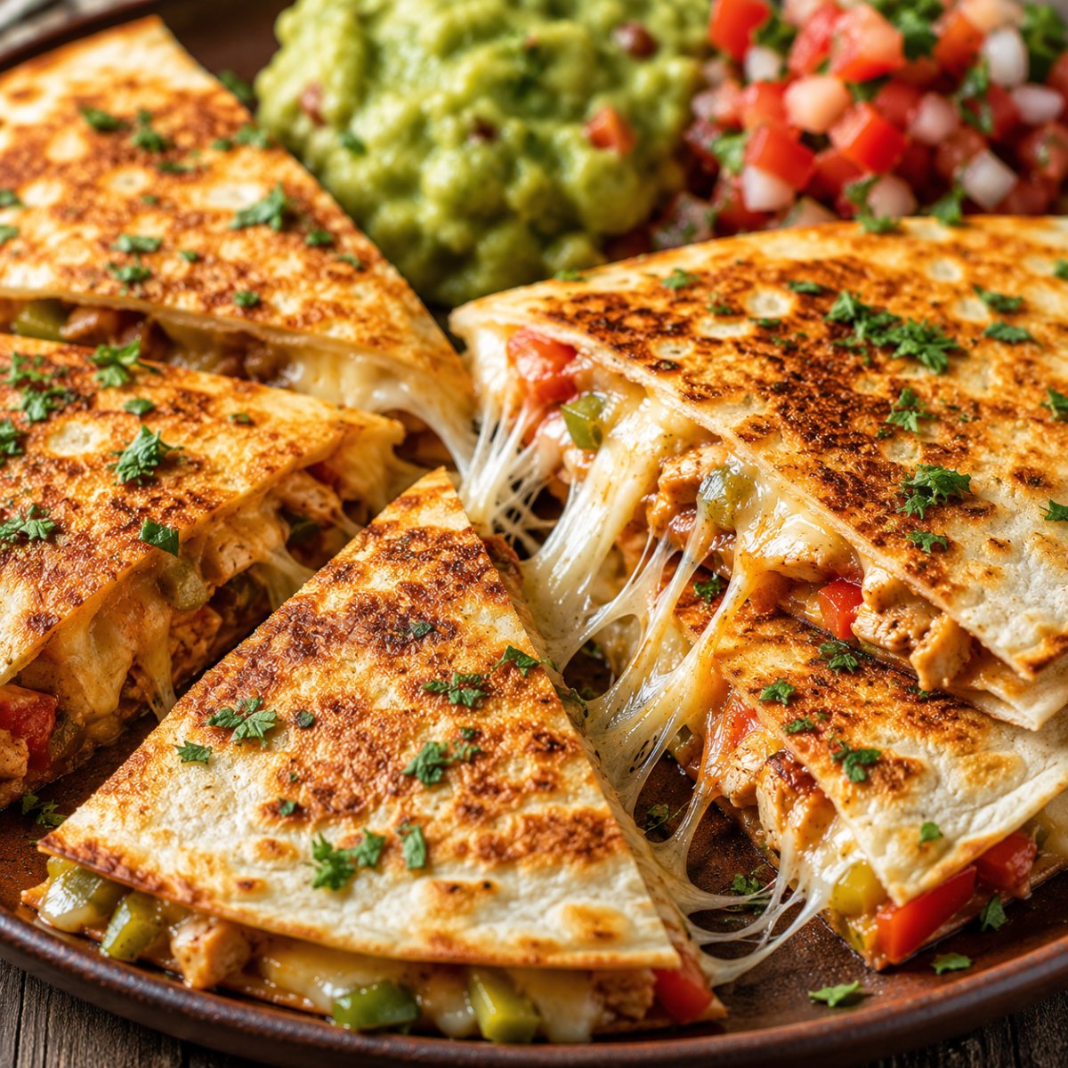 Quesadilla air fryer : croustillante et fondante en 6 minutes