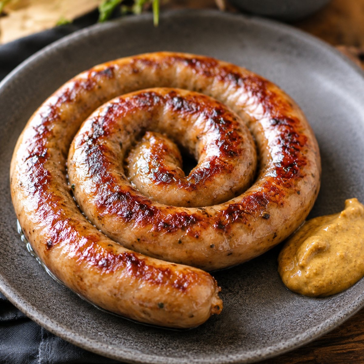 Saucisse de Toulouse au air fryer : dorée et juteuse