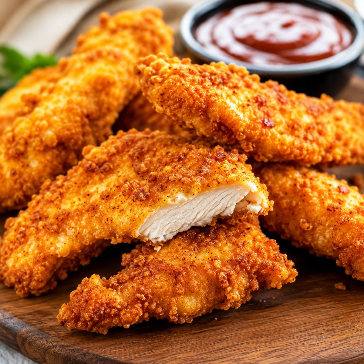 Tenders de poulet au air fryer : croustillants sans friture